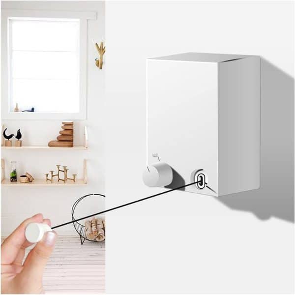 Hot Retractable Indoor And Outdoor Clothes Wall Hanger