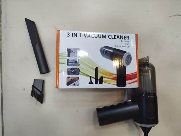 3 In 1 Portable Mini Vacuum Cleaner Duster Blower Air Pump Wireless Handheld Clean Microscopic Dust Like Car, Home,computer, Laptop, Flower, Mirror Vehicle Interior Cleaner