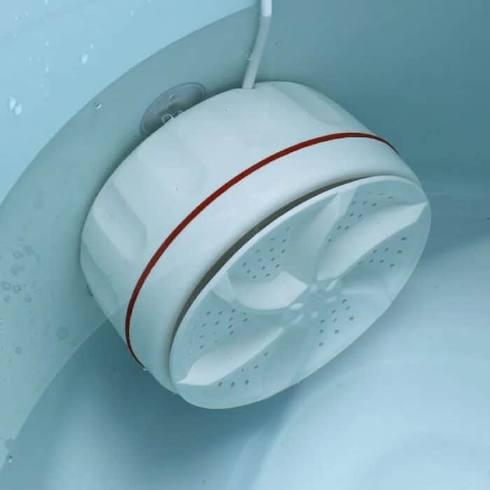 Portable washing machine turbine