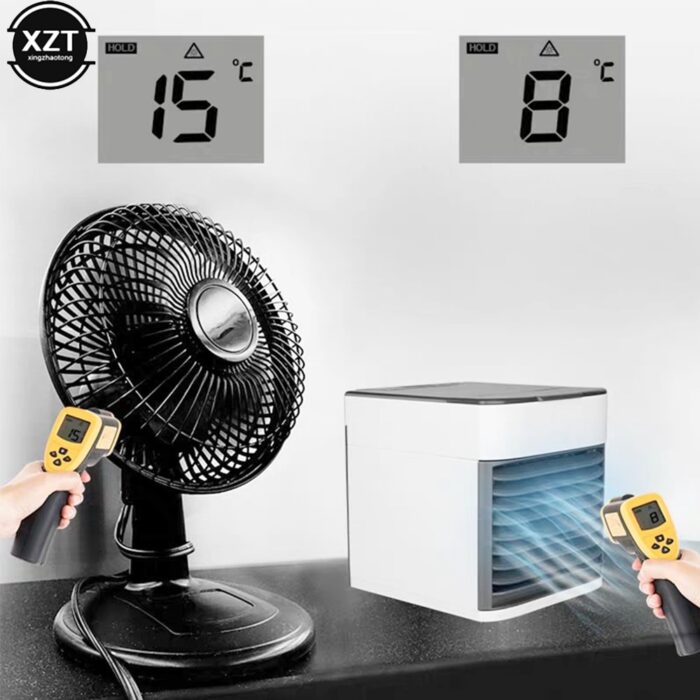 Mini Air Conditioning Cooling Fan Multi-function Usb New Household Portable Desktop Air Conditioner